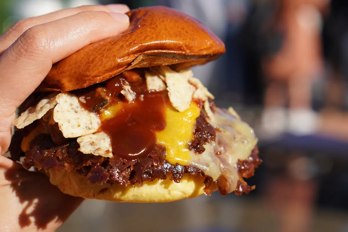 Hamburguesa Rocket's con patatas